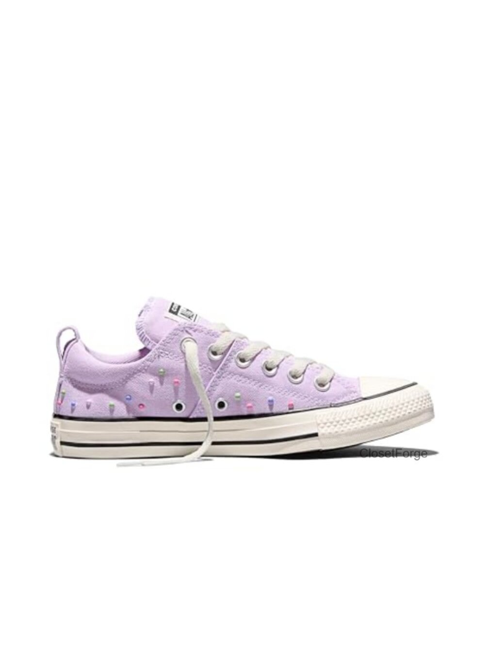 Chuck Taylor All Star Madison Embroidered Stars Sneakers Studded Canvas